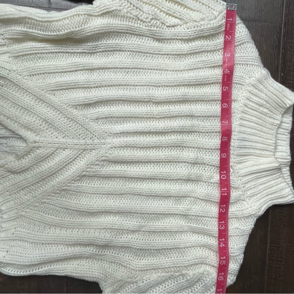 Windsor Cream Ribbed Sweater - Picture 4 of 5